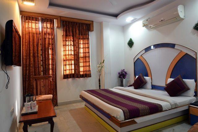 Hare Krishna Main Bazar Hotel New Delhi Exterior foto